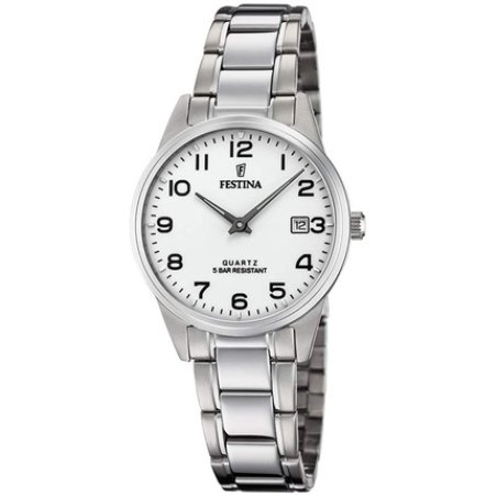 Festina Ladies Analog Quartz Watch With Stainless Steel Bracelet F20509/1