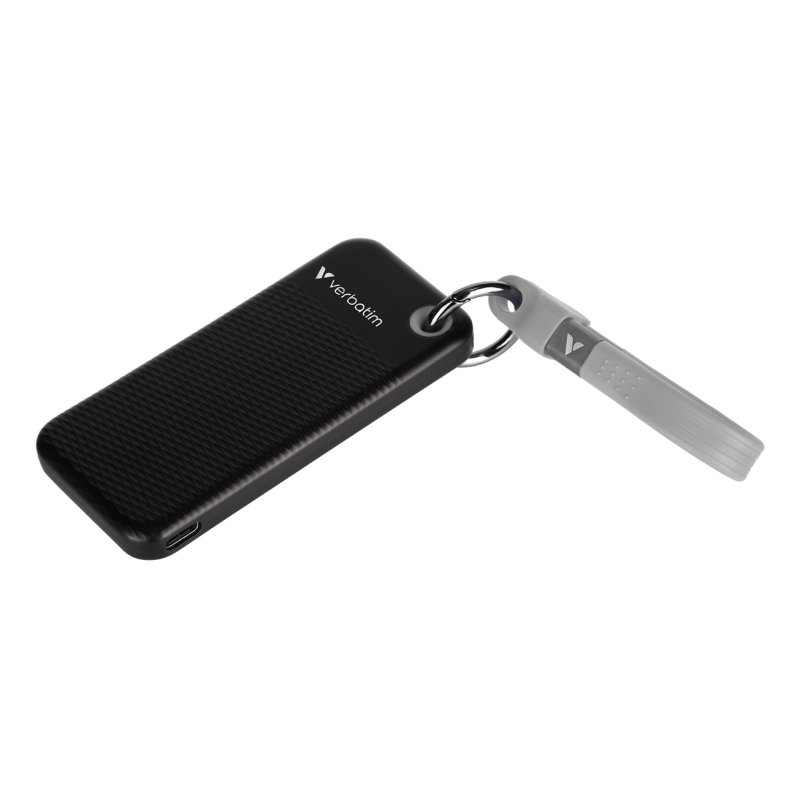 Disque SSD externe Verbatim Pocket - 512Go (Noir/Gris)