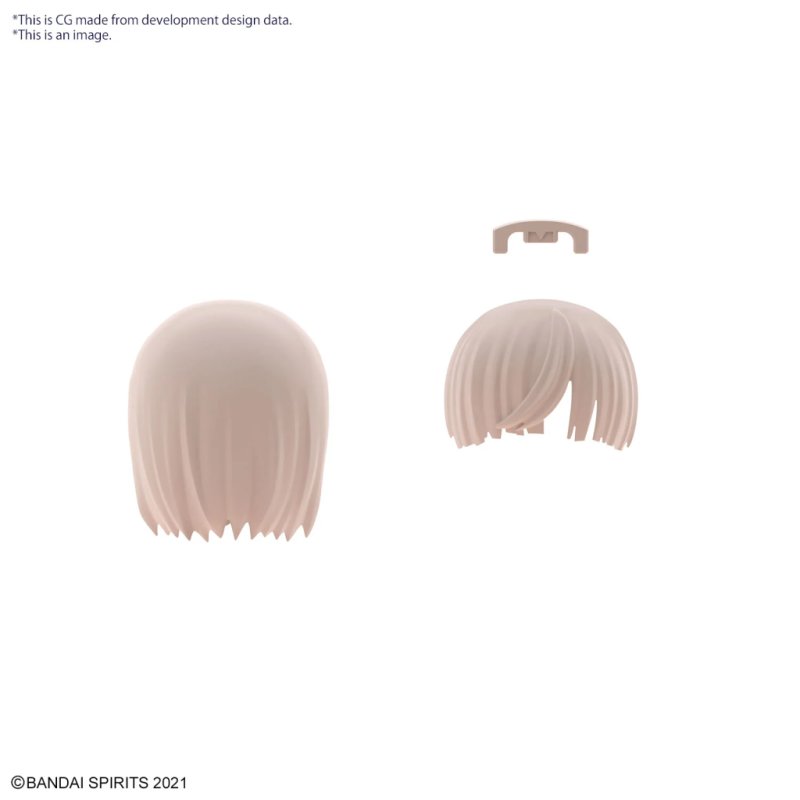 30MS - Option Hair Style Parts Vol.8 All 4 Types - Model Kit