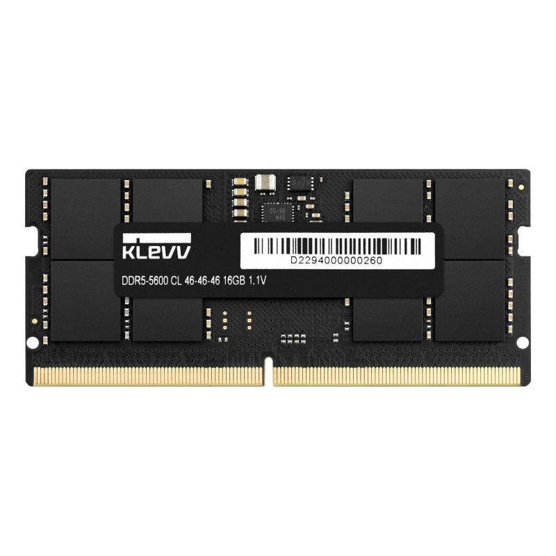 Klevv KD5AGSA80-56G460A module de mémoire 16 Go 1 x 16 Go DDR5 5600 MT/s