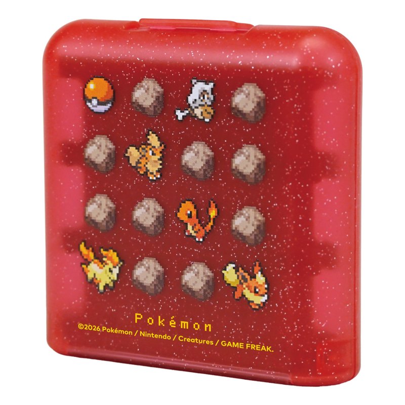 HORI - 24-Game Card Case - Pokémon Pixel Red