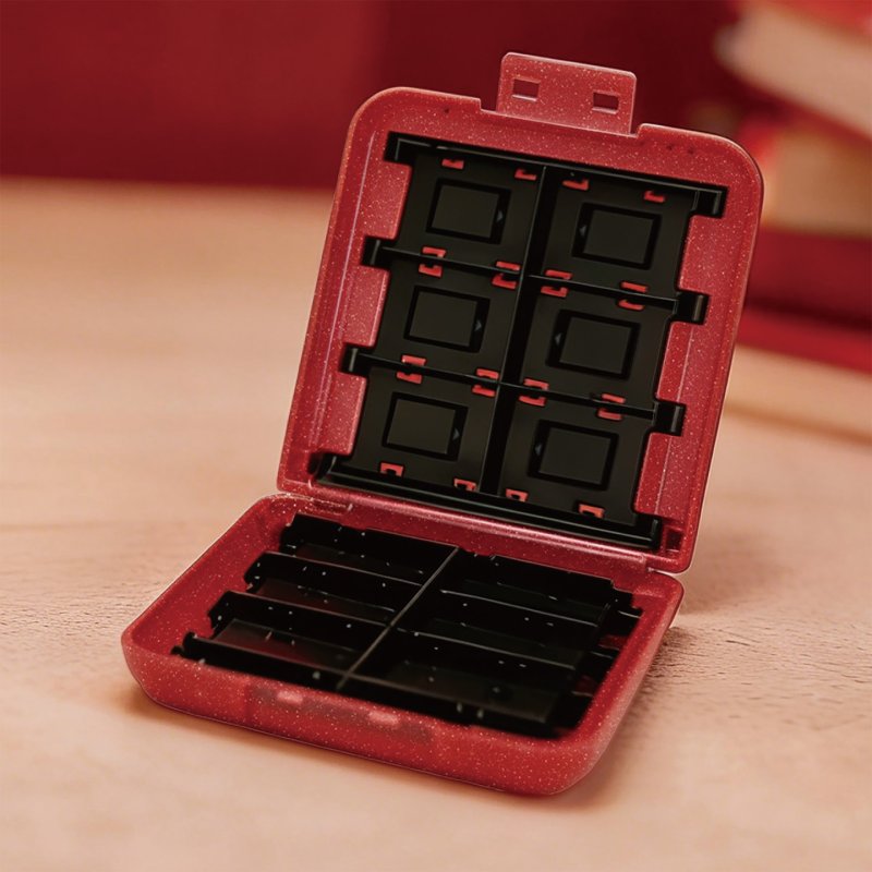 HORI - 24-Game Card Case - Pokémon Pixel Red
