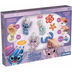 Disney Stitch & Angel - Window Colors & Sticker Art (118816)
