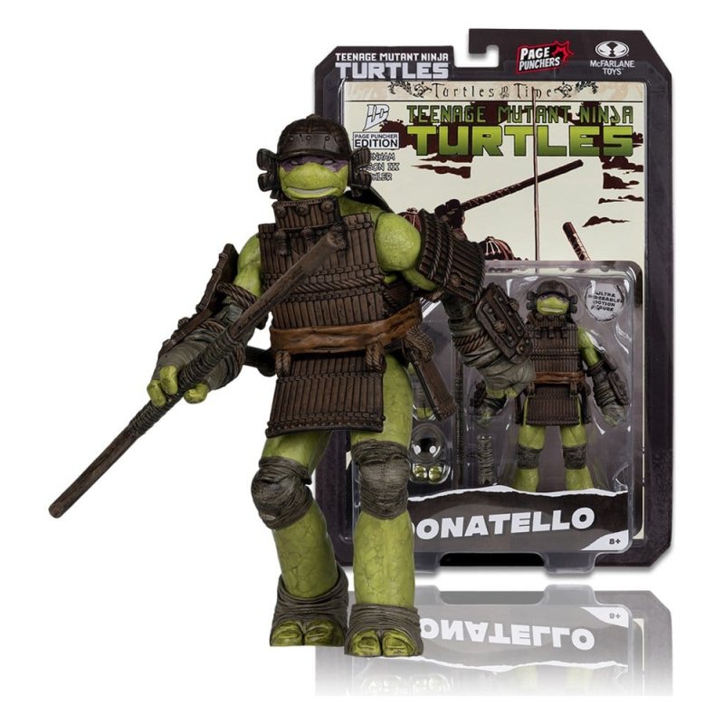 Teenage Mutant Ninja Turtles Page Punchers Action Figure Donatello (Turtles in Time) 13 cm