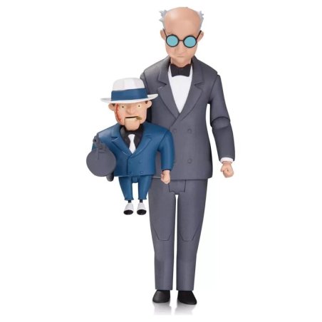 Batman: The Animated Series DC Direct Build-A Figure Action Figure Ventriloquist & Scarface 15 cm