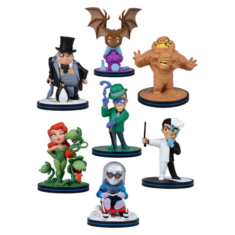 Batman: The Animated Series Q-Fig Deluxe Mini Figures 10 cm Wave 1 Assortment (12)
