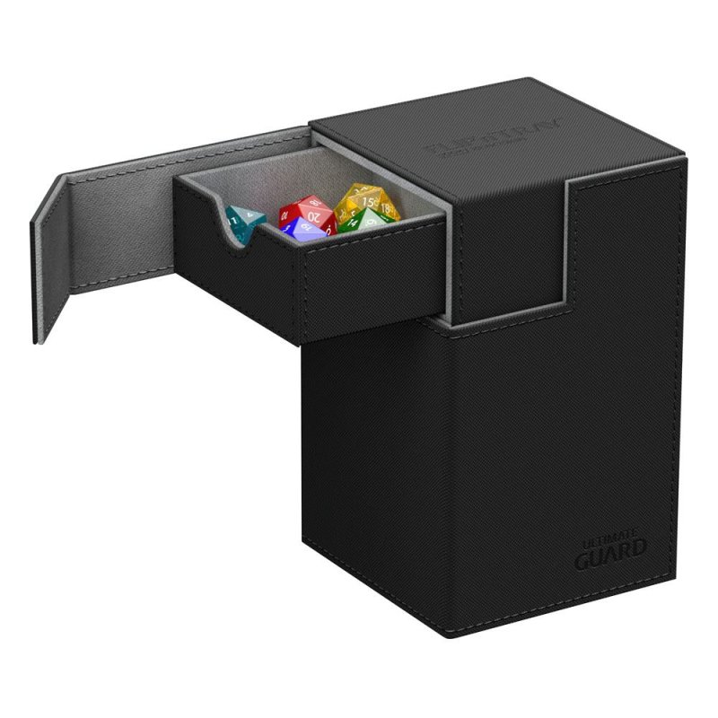 Ultimate Guard Flip´n´Tray Deck Case 100 Standard Size XenoSkin Black