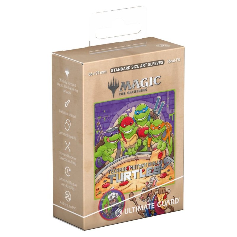 Ultimate Guard Art Sleeves Magic: The Gathering | Teenage Mutant Ninja Turtles - Pizza Box