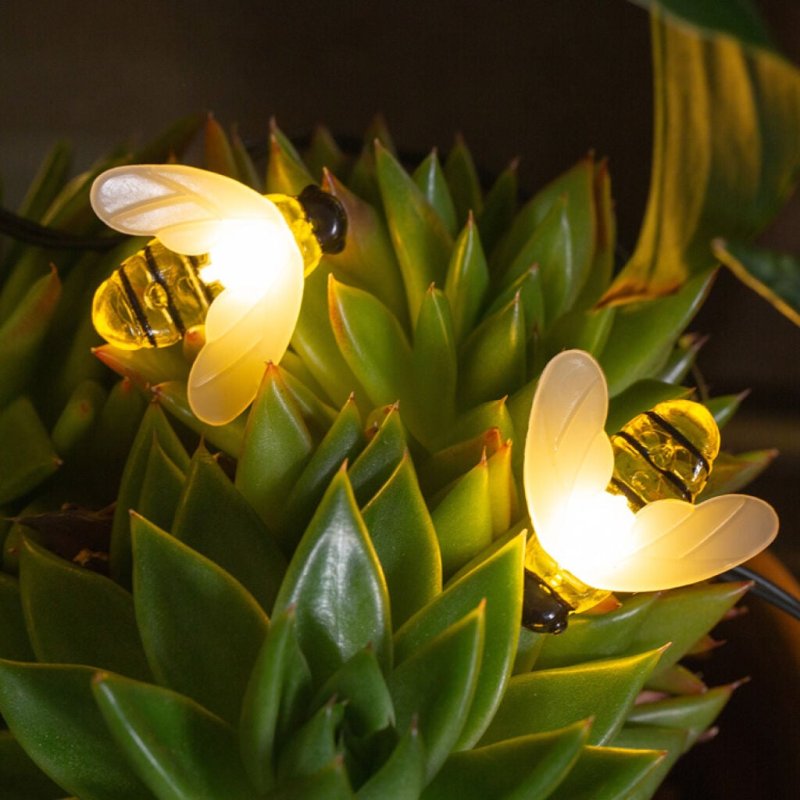 Kikkerland - Bee Solar String Lights - 5 meters / 16 feet