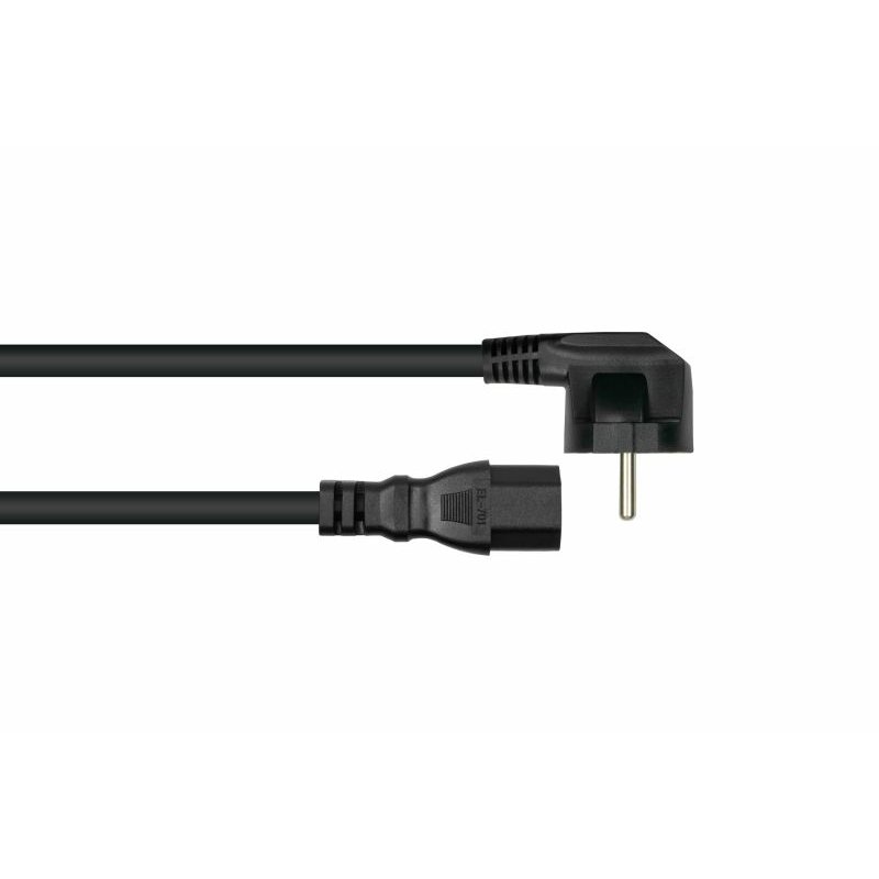 Kabelmeister SK0150-S018 power cable Black 1.8 m Power plug type E F IEC C15