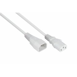 Kabelmeister SK1430-W005 power cable White 0.5 m IEC C14 IEC C13