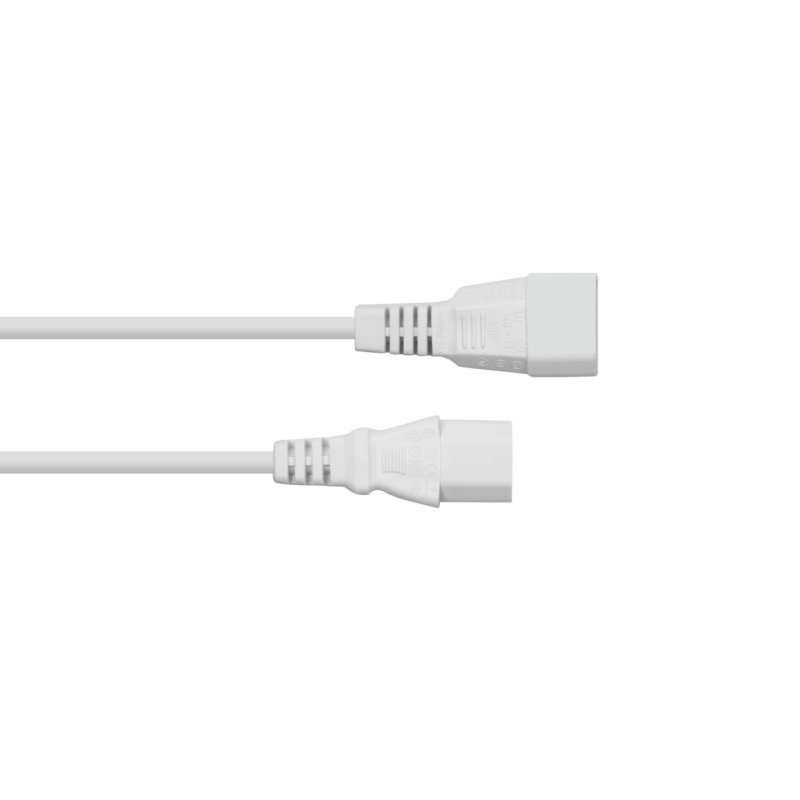 Kabelmeister SK1430-W010 power cable White 1 m IEC C14 IEC C13