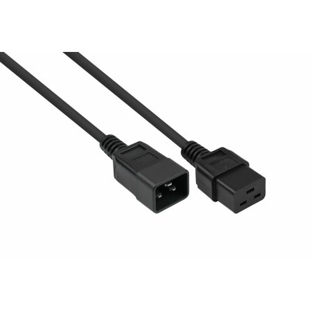 Kabelmeister SK2090-S010 power cable Black 1 m IEC C20 IEC C19