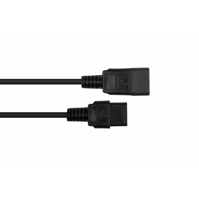 Kabelmeister SK2090-S020 câble électrique Noir 2 m IEC C20 IEC C19