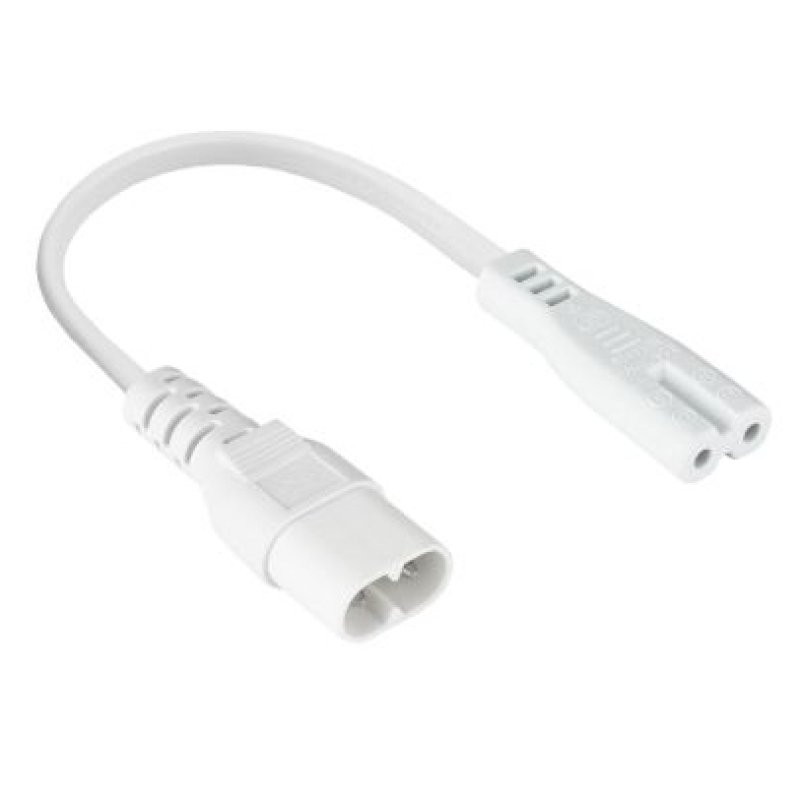 kabelmeister Euro-Verlängerungsstecker C8-Bu. C7/EU.0,2/20cm