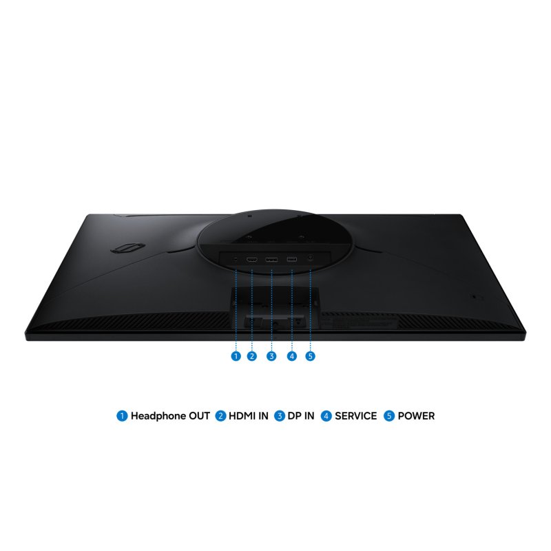 Ecran 27 Samsung Noir Gaming Odyssey G3 G30H 1920x1080 16:9 IPS 250cd/m2 200Hz