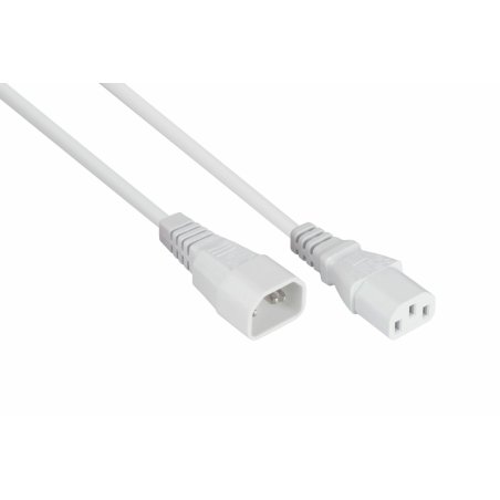Kabelmeister SK1430-W020 power cable White 2 m C14 coupler C13 coupler