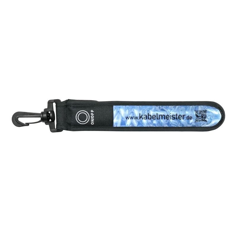 kabelmeister LED-Leuchtband Blinkl. Reflekt. blau