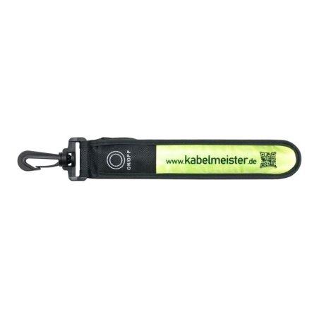 kabelmeister LED-Leuchtband Blinkl. Reflekt. gelb