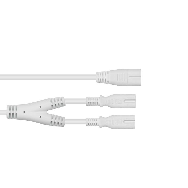 kabelmeister Splitter-Netzkabelstk.C8-2xBu.C7/EU,0,3m/30cm