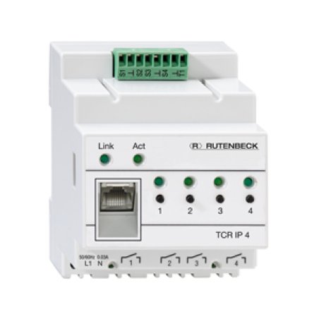 Rutenbeck IP-Schaltaktor, R-Control IP 4 (former TCR IP 4)