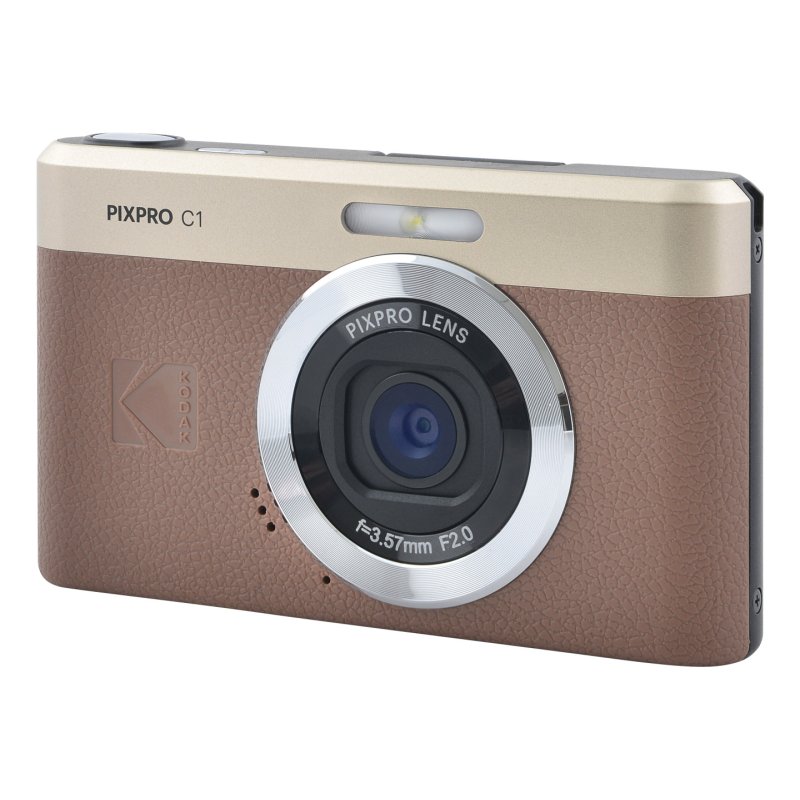 Kodak PIXPRO C1BN appareil photo numérique 1/3" Appareil-photo compact 13 MP CMOS 4160 x 3120 pixels Marron