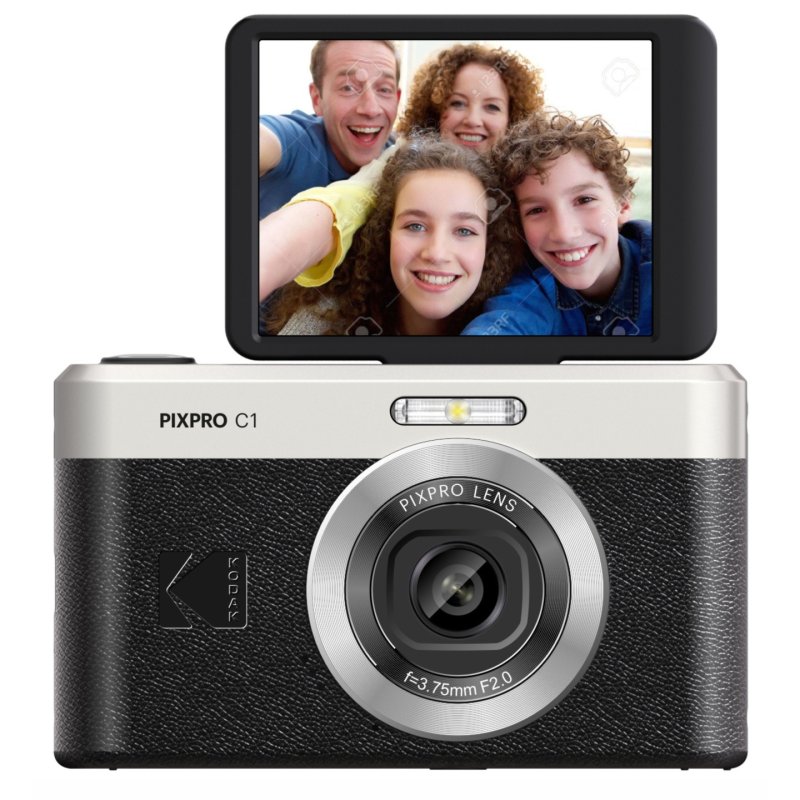 Kodak Pixpro C1 Digitalkamera, schwarz