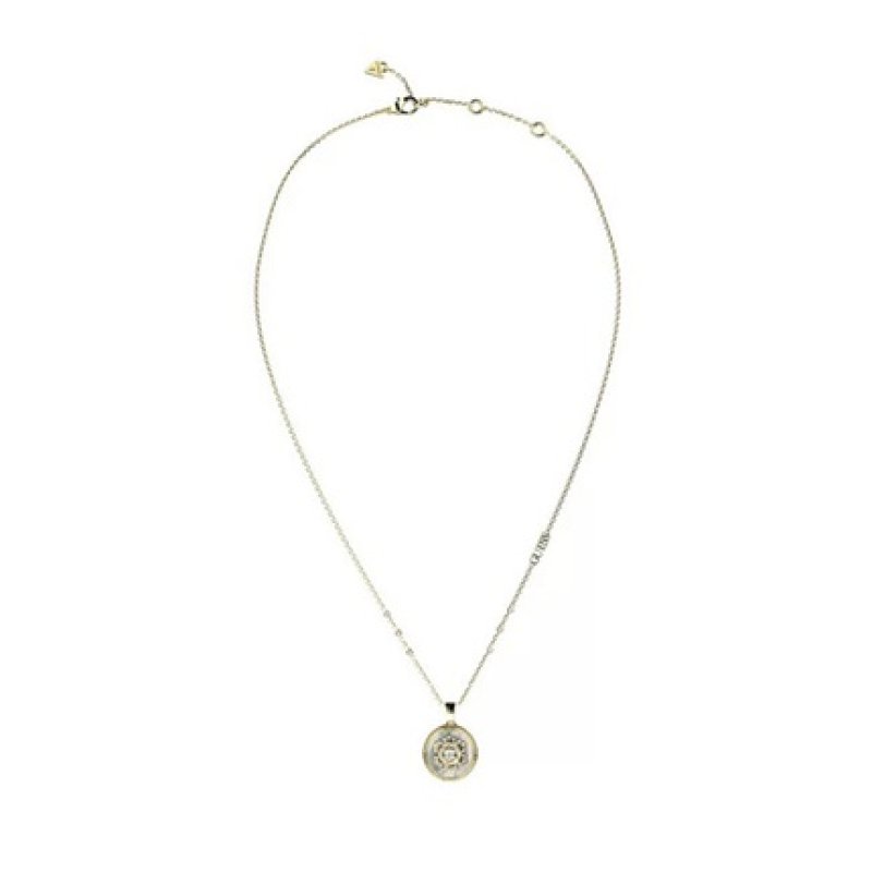 Guess Stylish Goldplated La Fleur Necklace