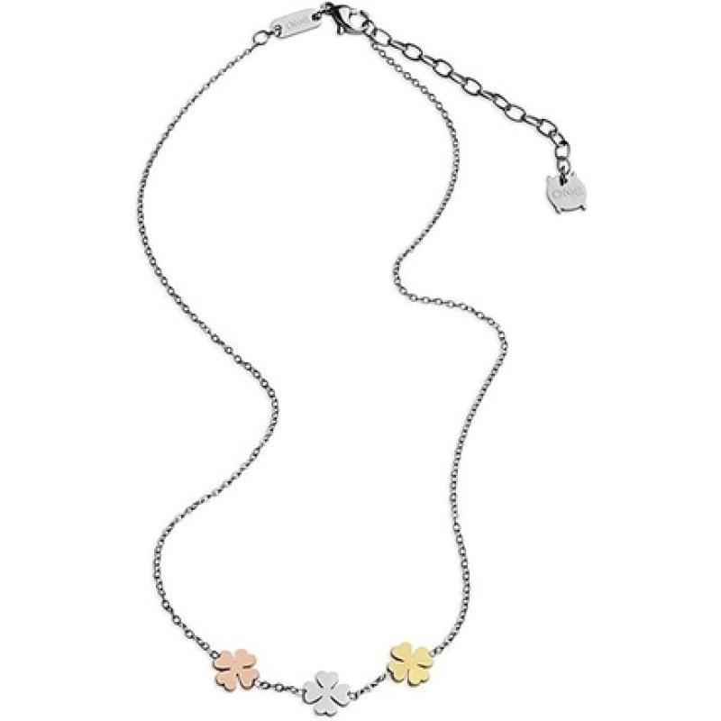 One Lucky Flower Necklace Ojlfn023t, One Size, No Precious Metals, No Gemstone