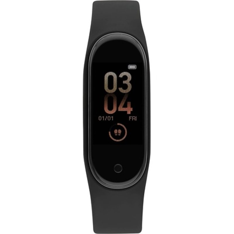 WATX Smartwatch with Touchscreen Color Display Step Counter Calorie Counter Heart Rate Blood Pressure and Thermometer