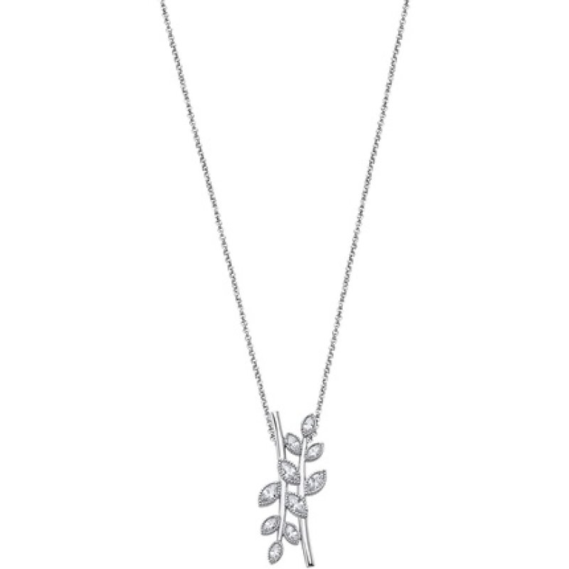 Lotus Silver Lp1783-1/1 Pure Essential Collection Silver Necklace For Women