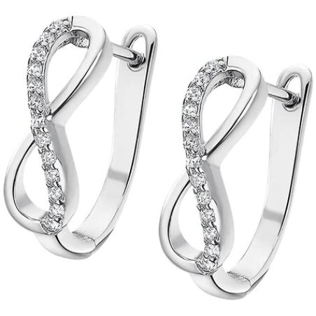 Lotus Silver Trendy Lp1872-4/1 Infinity Earrings