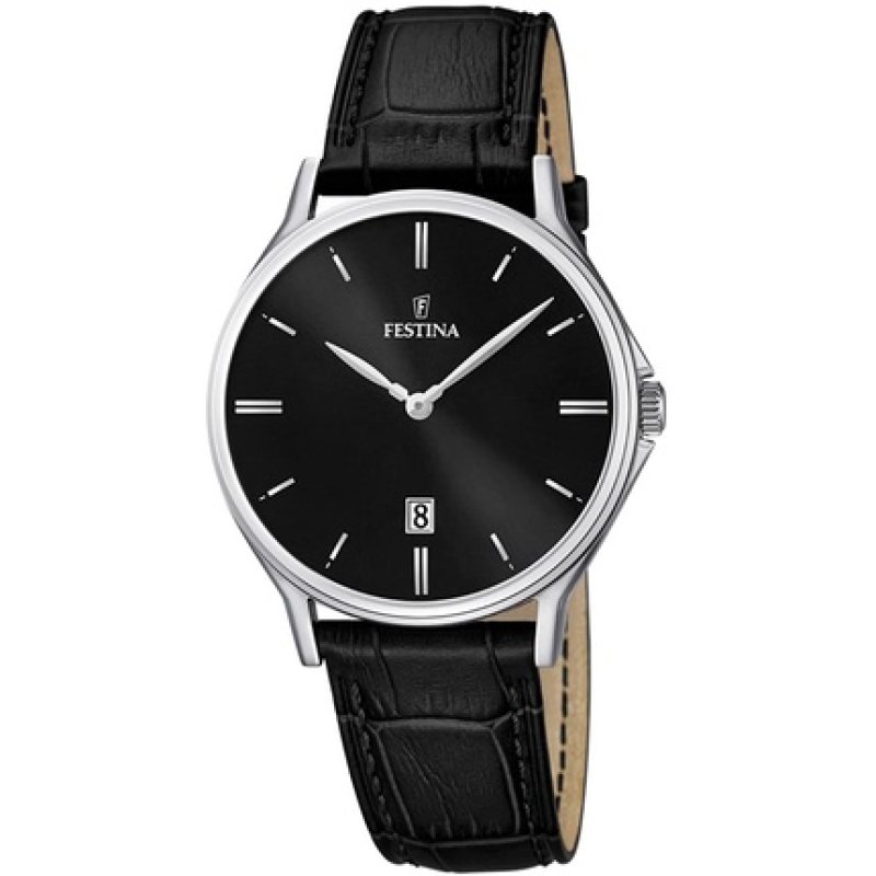 Festina Men's Analogue Quartz Watch With Leather Strap F16745/5