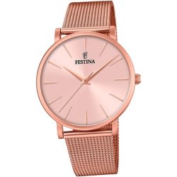 Festina Ladies Analogue Quartz Watch With Stainless Steel Bracelet F20477/1