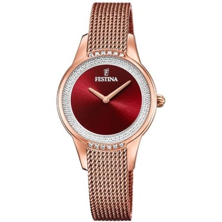 Festina Ladies Analogue Quartz Watch With Stainless Steel Bracelet F20496/1