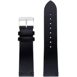 Watx, Italian Leather Bracelet, Model Leather Marble/Black / 44 Mm, Reference