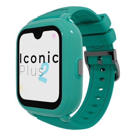 Savefamily Smartwatch Iconic Plus 2 With Silicone Strap In Mint Green And 4g Connectivity