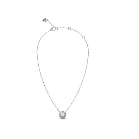 Guess Beautiful Steel Heart Necklace Mama Non Mama