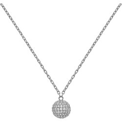 Daniel Wellington Pavé Necklace Adjustable Pendant Necklace for Women and Men 420-460mm 317L Stainless Steel Chain