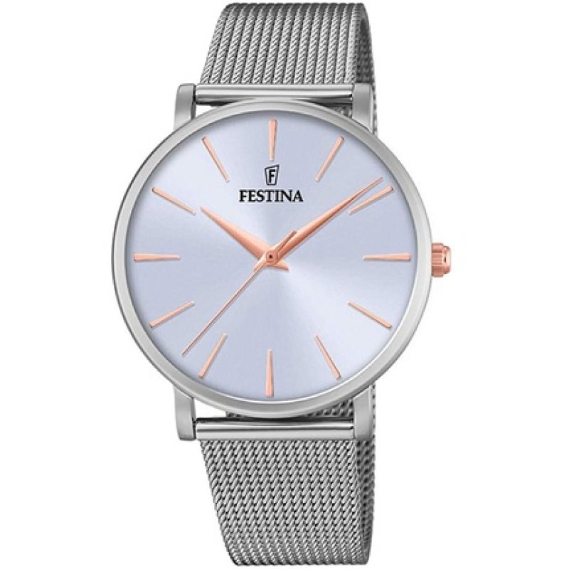 Festina Ladies Analog Quartz Watch With Stainless Steel Bracelet F20475/3