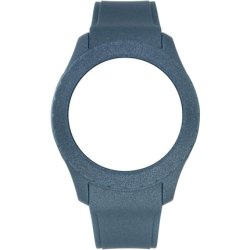 Silicone Bracelet, Sparkling / Metal Blue / 49 Mm Model, Reference