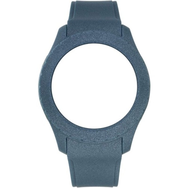 Silicone Bracelet, Sparkling / Metal Blue / 49 Mm Model, Reference