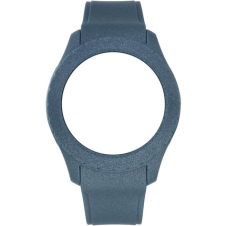 Silicone Bracelet, Sparkling / Metal Blue / 49 Mm Model, Reference
