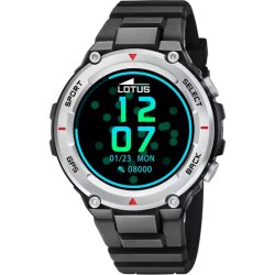 Lotus 50024/2 smartwatch / sport watch Digital Touchscreen Black GPS (satellite)