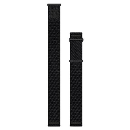 Garmin Schnellwechsel-Armband 22 mm Nylon Schwarz/Schiefergrau