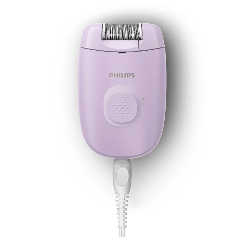 Philips Epilator Series 2000 BRE237/00 Corded Electric Hair Removal Device for Women - Lilac