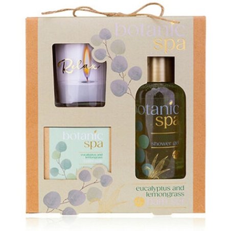Accentra Botanic Spa Set Gift Set with Candle