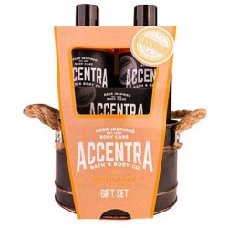 Accentra Men's Collection Gift Set in Metal Bucket