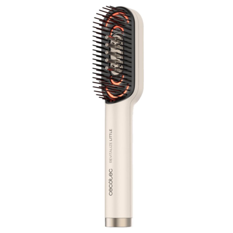 Cecotec HairCare Revitalize Little Adulte Brosse à cheveux rectangulaire Champagne 1 pièce(s)