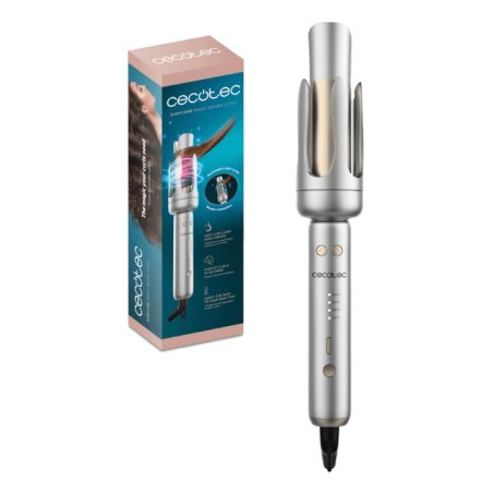 Cecotec SurfCare Magic Waves Style Fer à friser automatique À chaleur Gris
